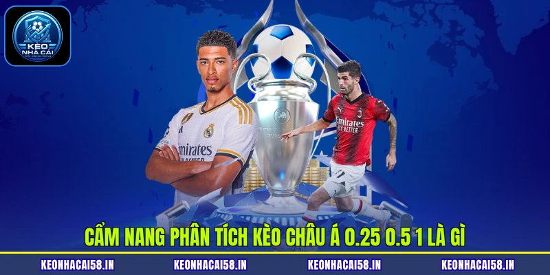Cẩm nang phân tích kèo châu Á 0.25 0.5 1 là gì