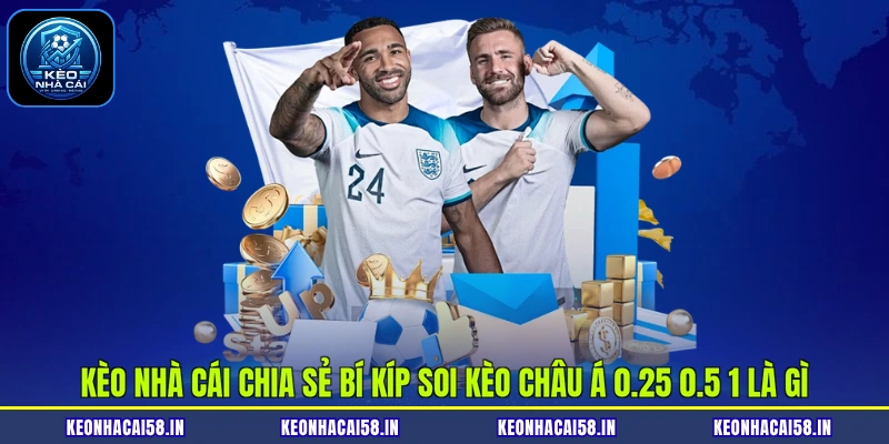 Kèo nhà cái chia sẻ bí kíp soi kèo châu Á 0.25 0.5 1 là gì